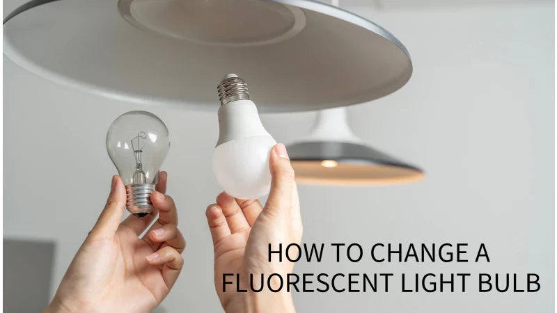 How to Change a Fluorescent Light Bulb|Step-by-step Guide